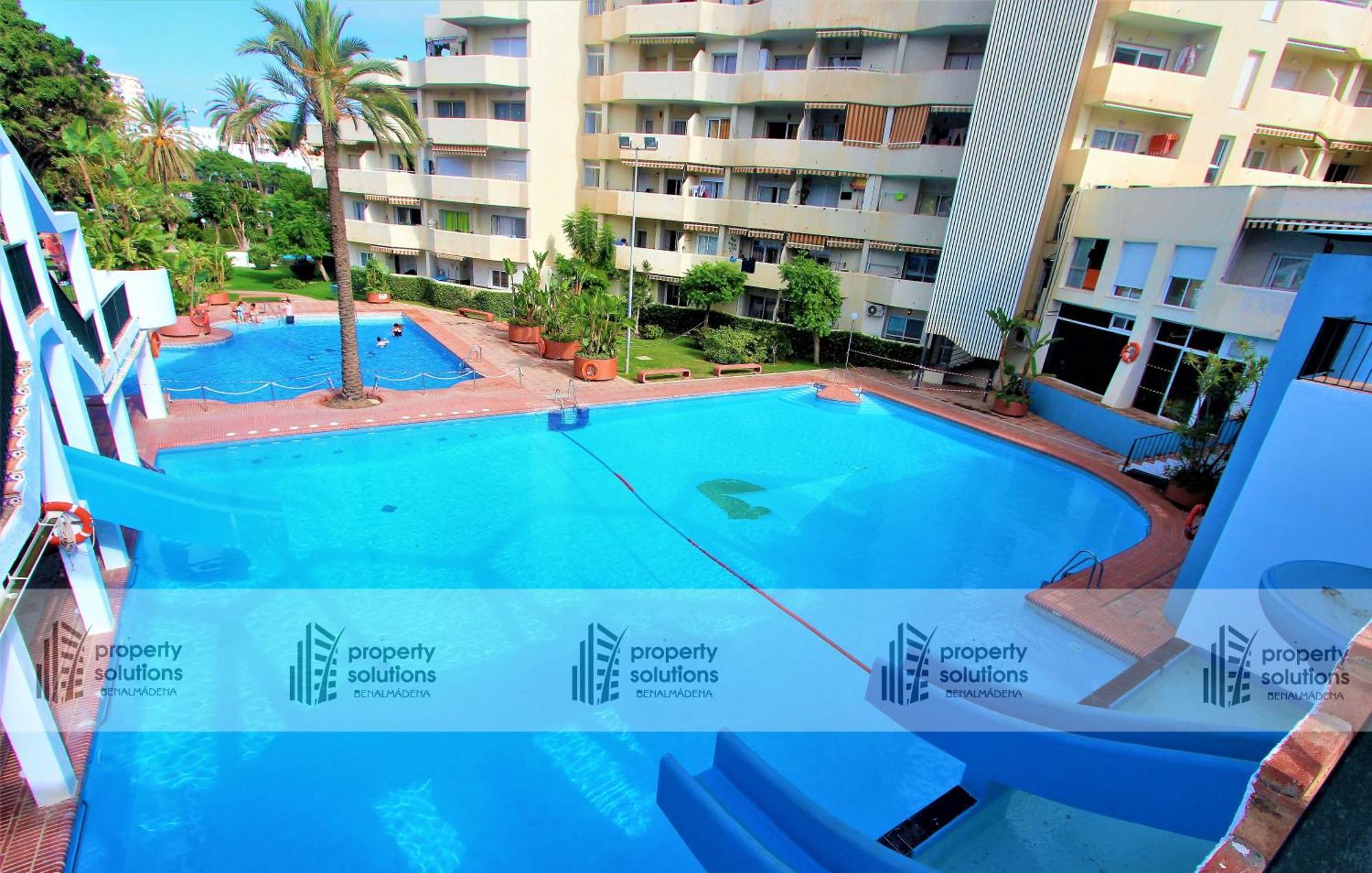 Appartement Benalbeach 1010 - Vista Al Mar - Piscina Todo El Ano - Primera Linea De Playa *